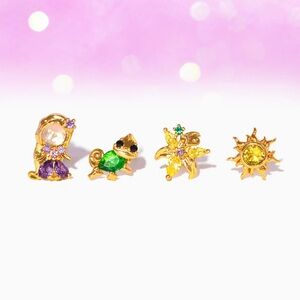 Girls Crew NWOT Disney Tangled Earring Set